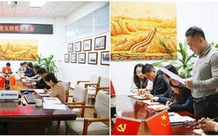 標(biāo)題：職能部門黨支部組織開展黨員大會暨主題黨日活動
瀏覽次數(shù)：1677
發(fā)表時間：2024-10-18